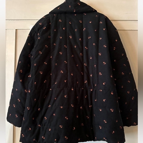 Madewell Corduroy Dumont Quilted Jacket in Floral Print size L - Picture 6 of 6